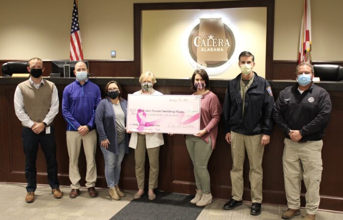 City Of Calera Raises $45,000 For Breast Cancer Research